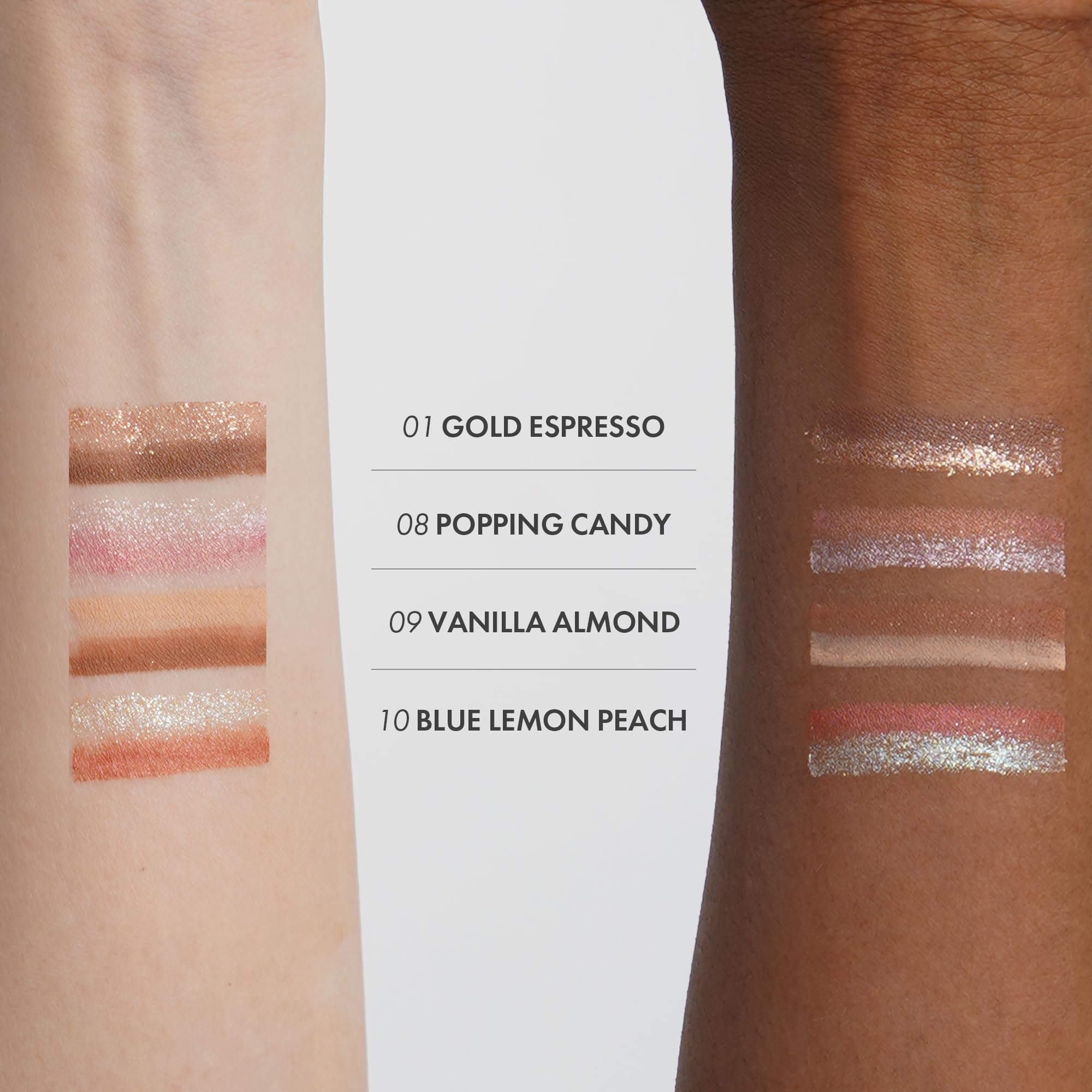 ELROEL Blanc Double Shadow Stick 48HR color retention for long-lasting impact