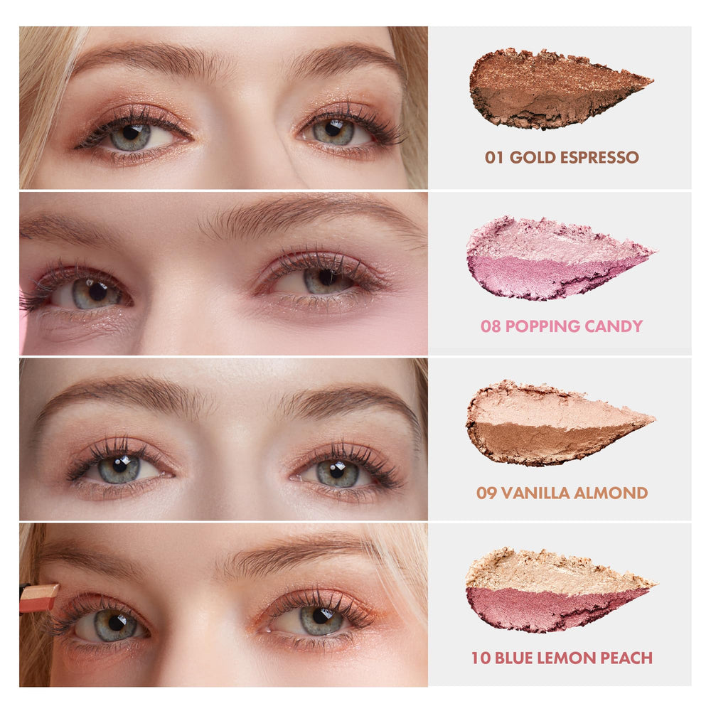 ELROEL Blanc Double Shadow Stick creamy glide for smooth application