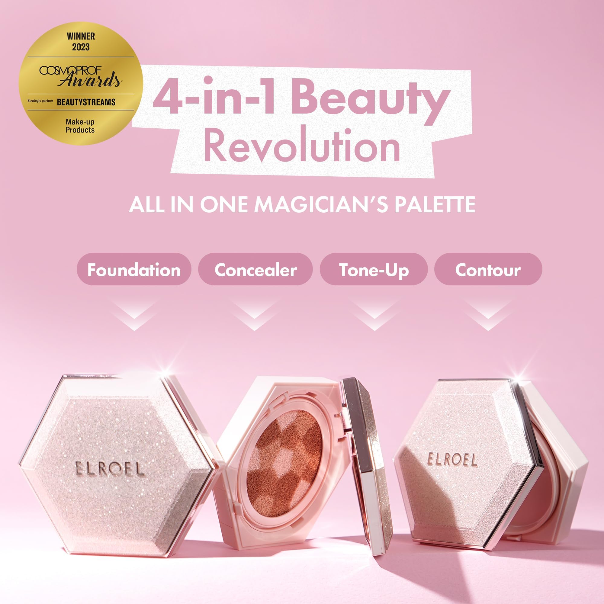 ELROEL caviar italien offre un eclat hydratant pour la peau.