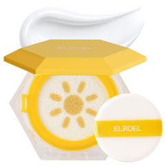 ELROEL Pang Pang Sun Cushion Plus avec éponge, application facile et rapide
