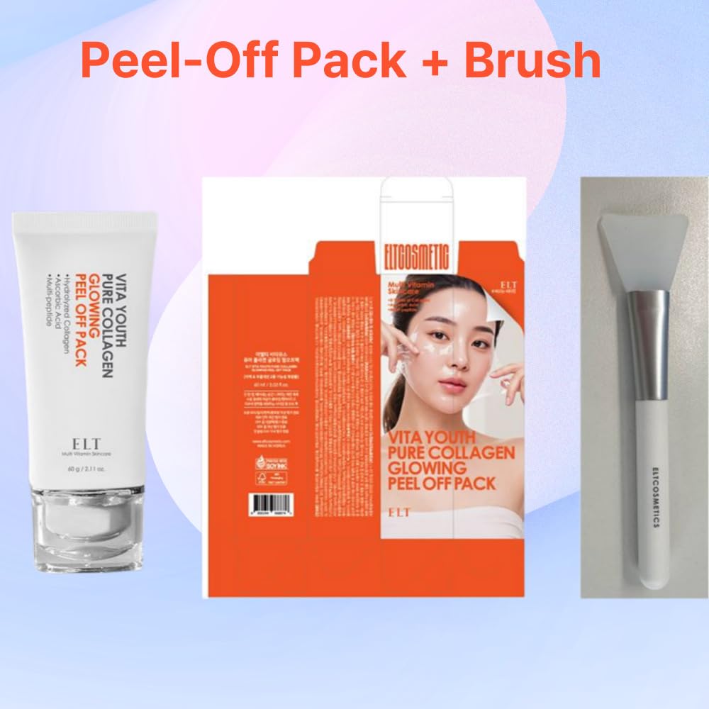ELT Pure Collagen Peel-Off Masque Hydratation Prolongée procure douceur et hydratation