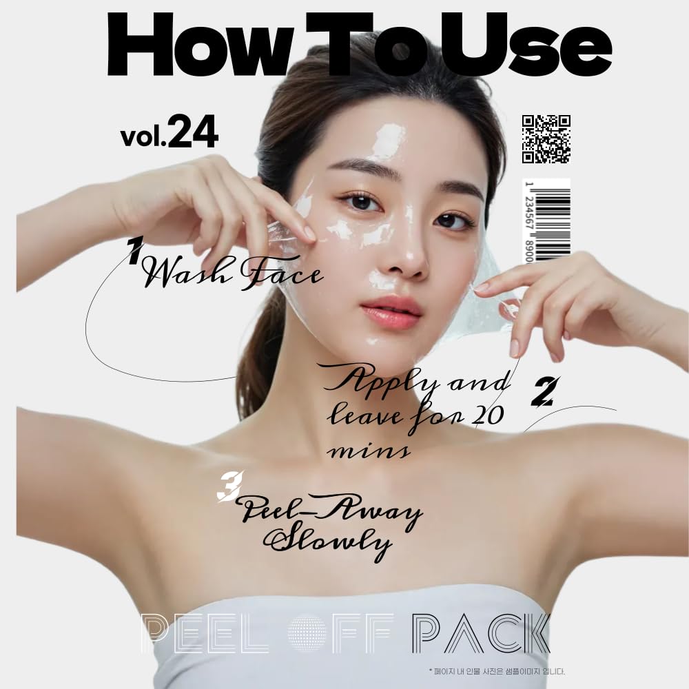 ELT Pure Collagen Peel-Off Masque Nettoyage Facile rend l’application rapide