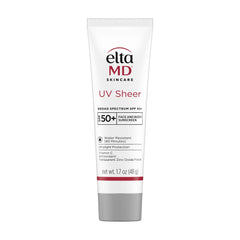 EltaMD UV Sheer protège UVA/UVB; flacon crème visage-corps sans brillance.