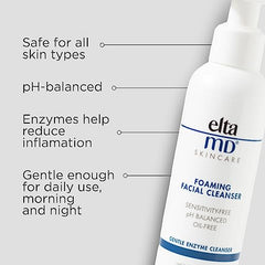 EltaMD Kit Soin Matin Soir Visage, routine pratique pour peau sensible.