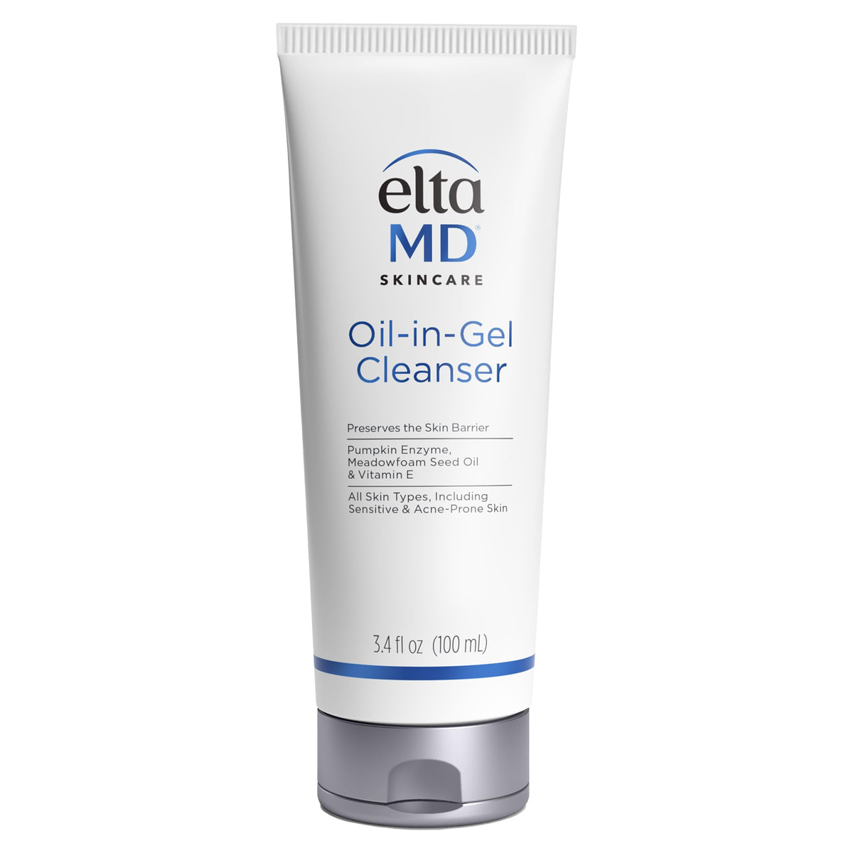 EltaMD Oil-In-Gel: bouteille compacte idéale pour nettoyer le visage en douceur.