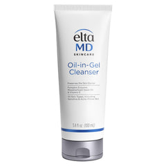 EltaMD Oil-In-Gel: bouteille compacte idéale pour nettoyer le visage en douceur.