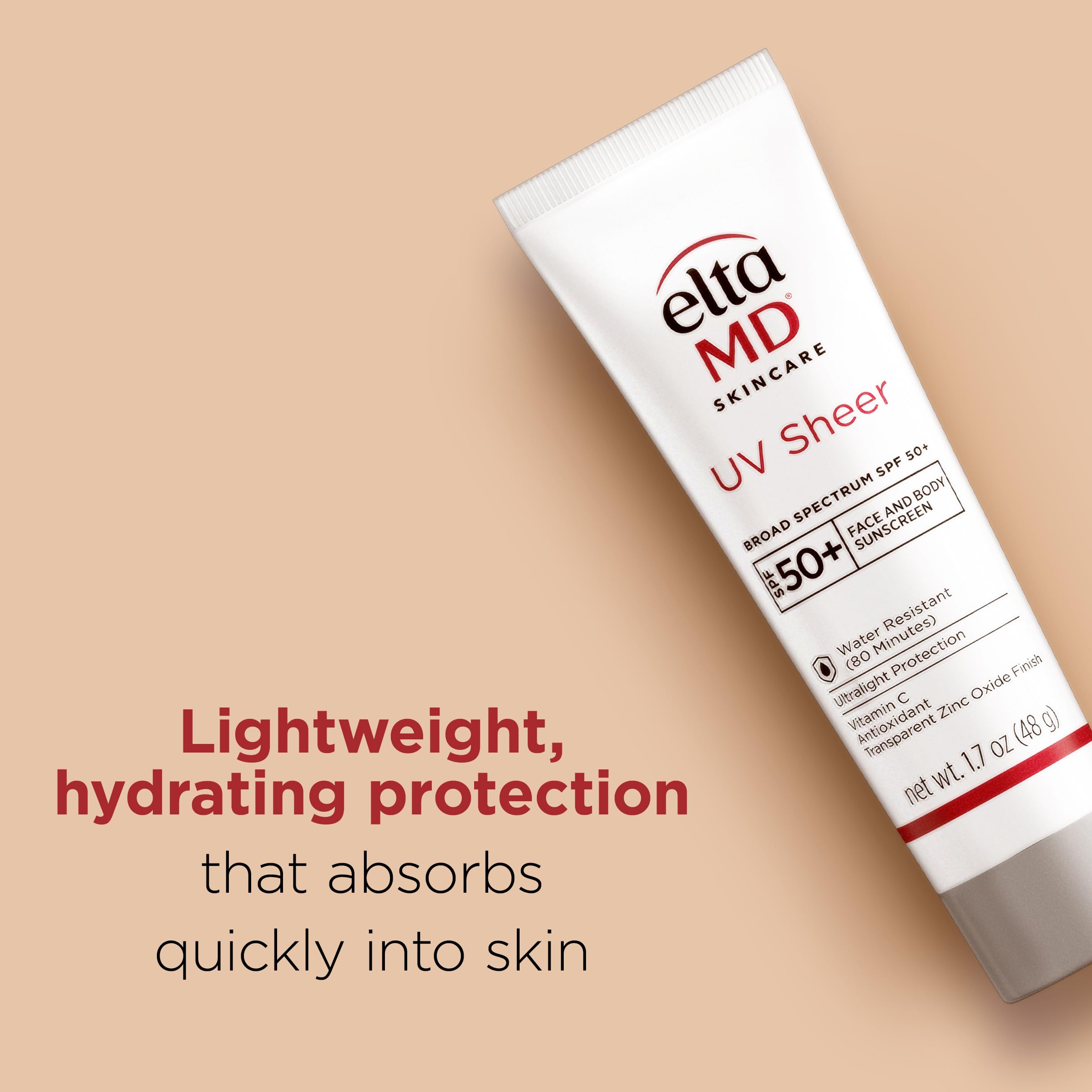 Oxyde de zinc transparent inclus dans EltaMD UV Sheer.