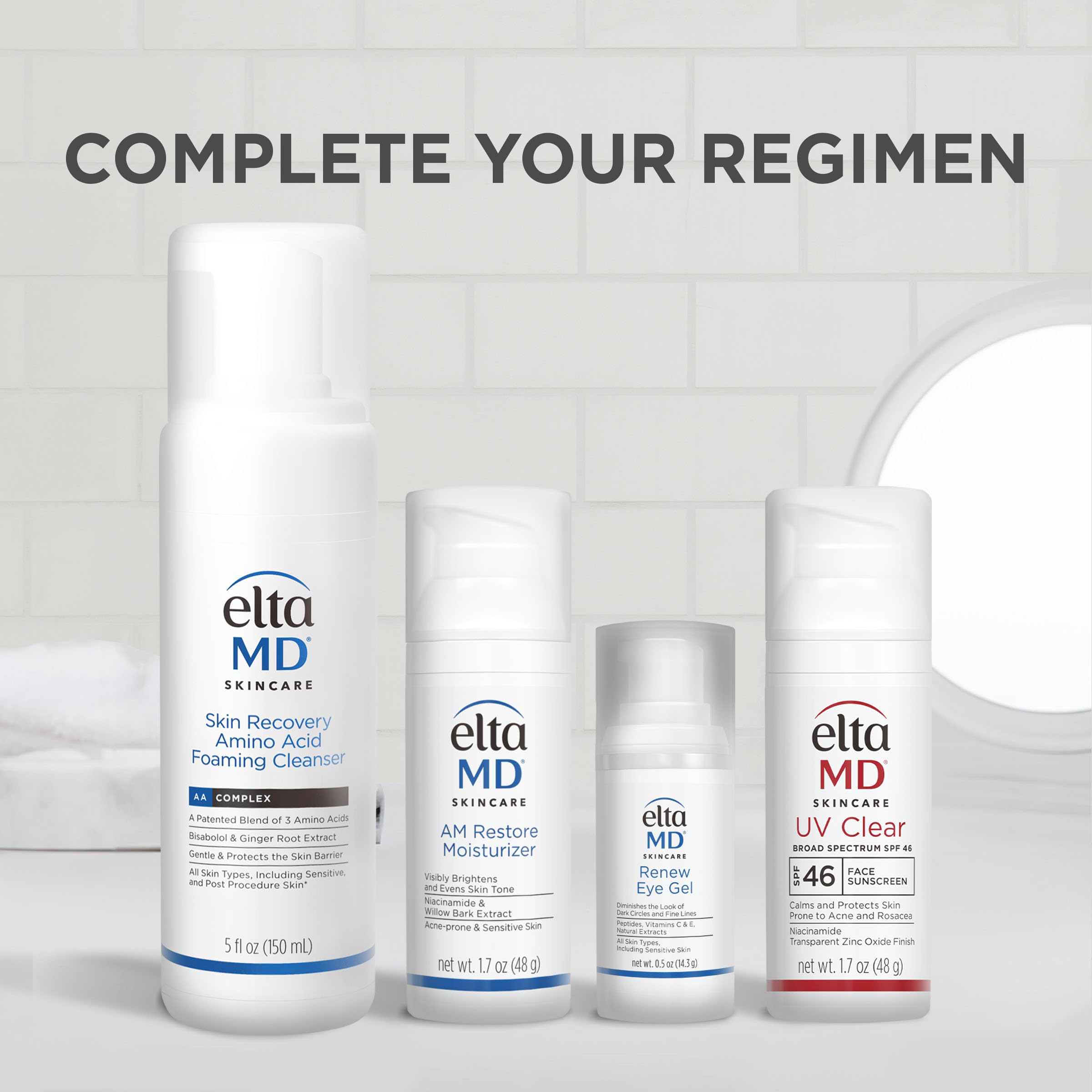 EltaMD Renew Eye Gel – aperçu des résultats potentiels après 30 jours.