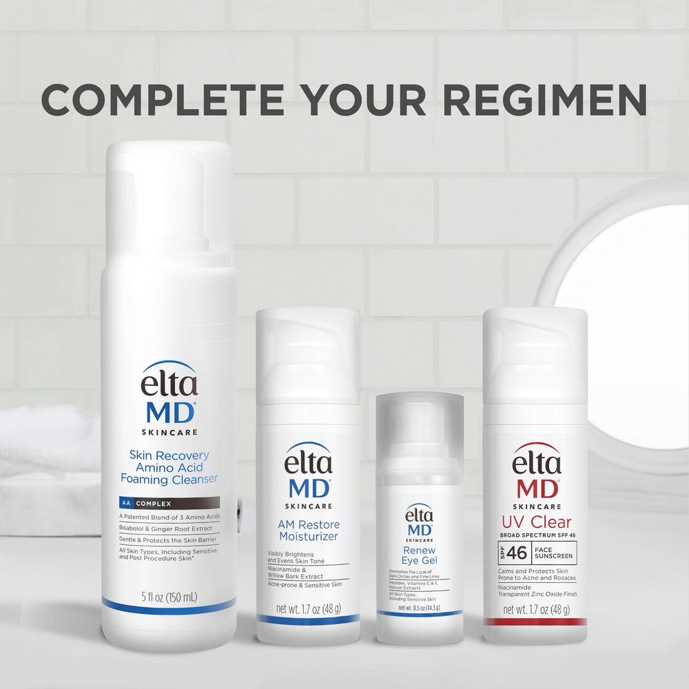 EltaMD Renew Eye Gel – aperçu des résultats potentiels après 30 jours.