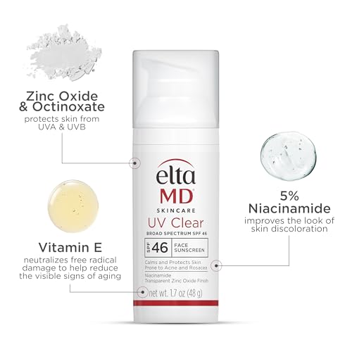 EltaMD sans-parfum visage convient aux peaux sensibles et réactives.