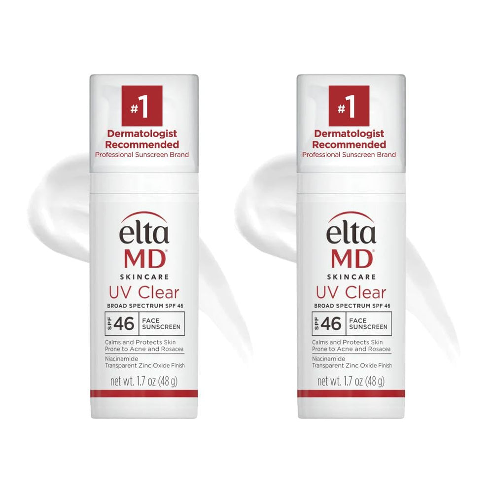 EltaMD UV Clear Visage transparence: protection légère sans traces blanches.