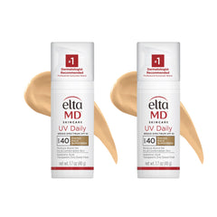 EltaMD UV Daily FPS 40 teinté, bouteille-pompe, hydratation légère et protection UV