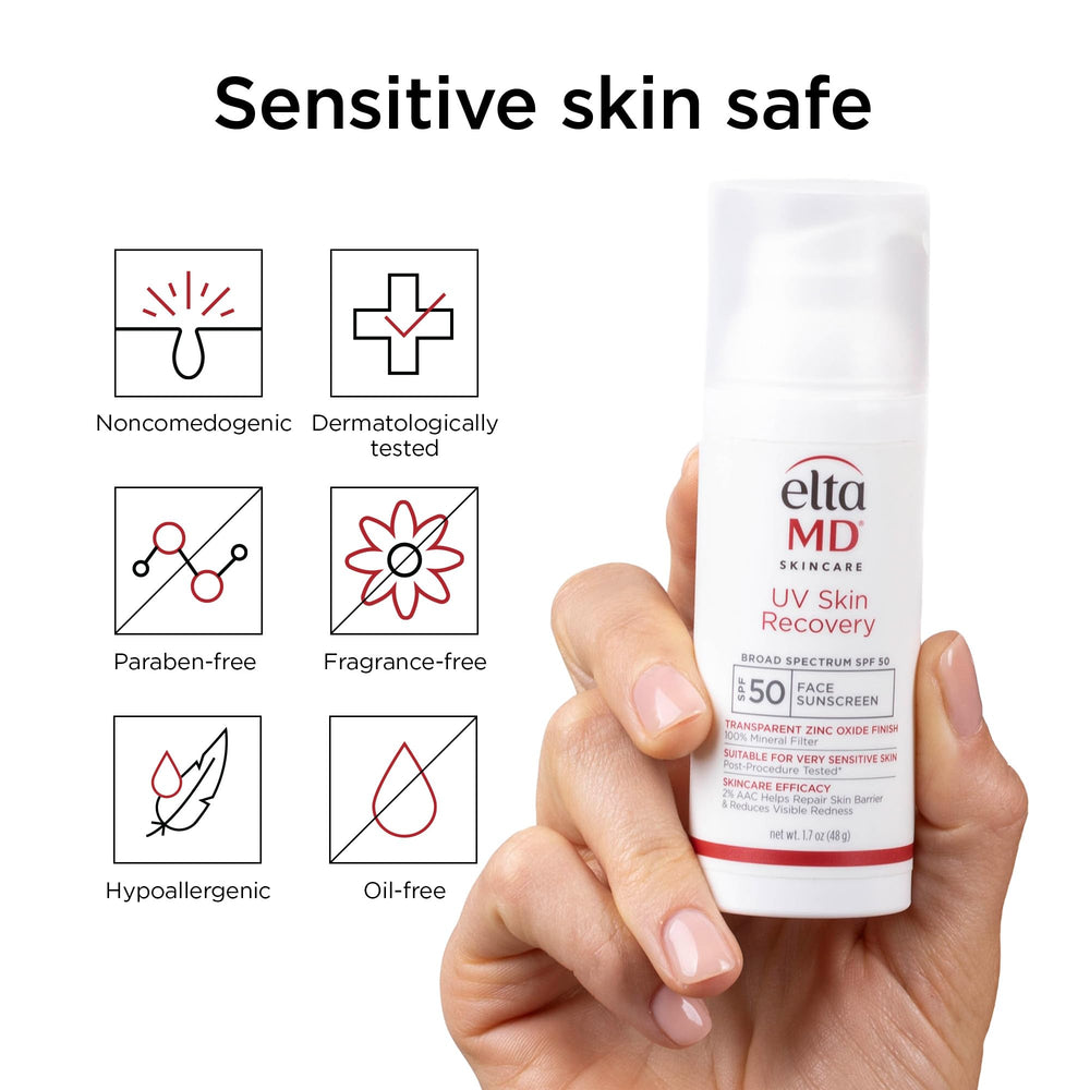 EltaMD UV Skin Recovery: oxyde de zinc, base minérale protectrice