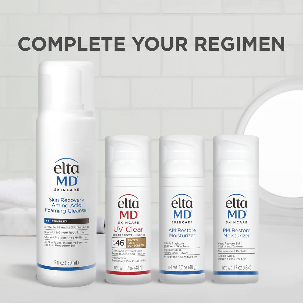 EltaMD AM Restore – utilisation matinale facile comme base.