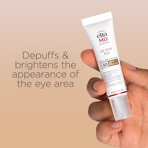 EltaMD AOX Teinte Yeux, application facile sous les yeux sans démarcation.