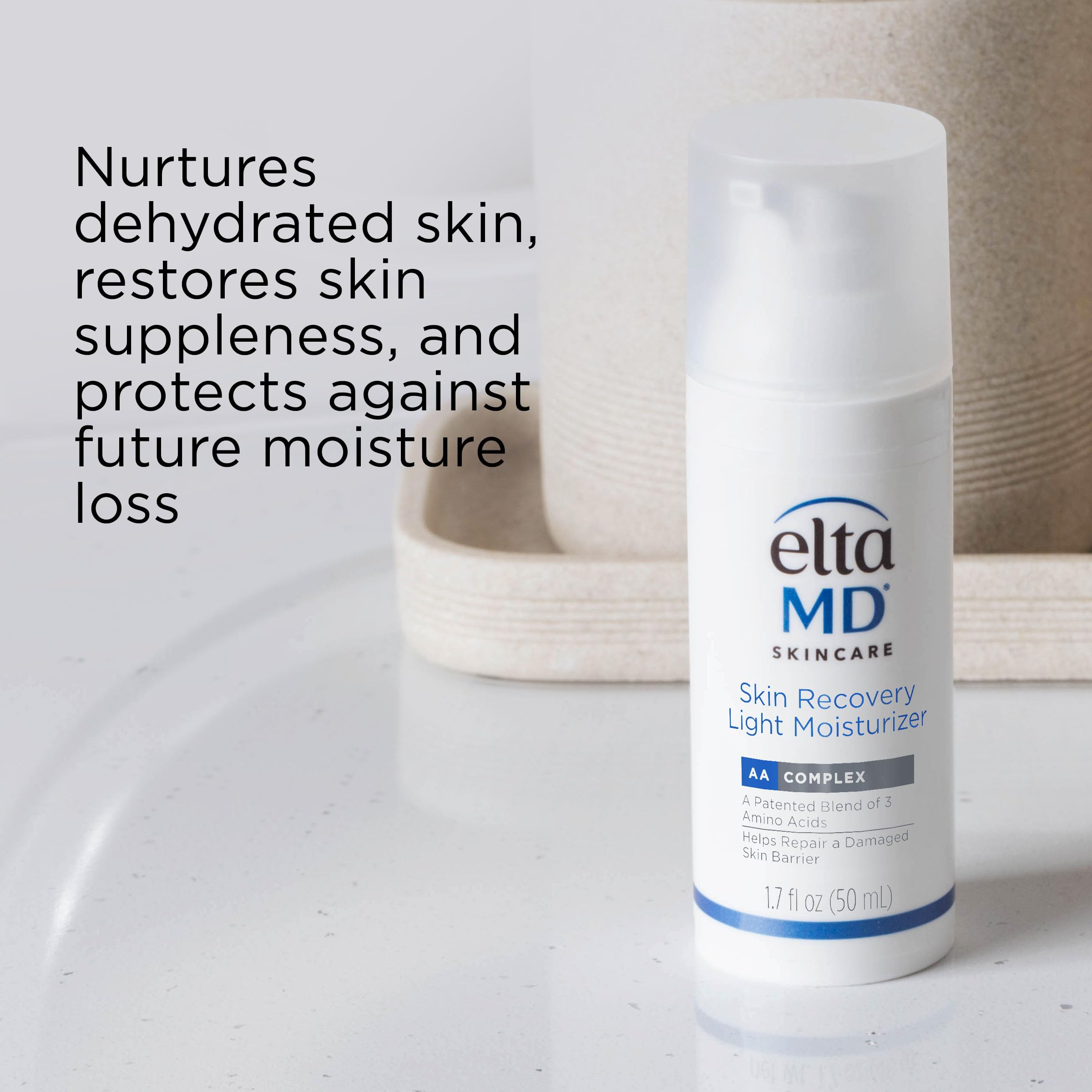 EltaMD Formule AA Complexe pour la réparation et la protection cutanée.