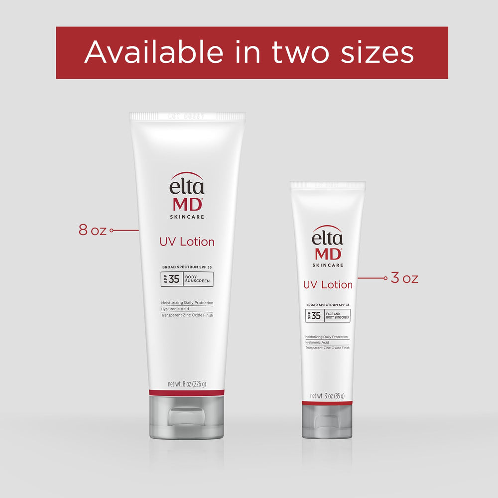 EltaMD UV Lotion Non-Comedogene: formule adaptée peau sensible ou acneique.