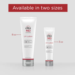 EltaMD UV Lotion Non-Comedogene: formule adaptée peau sensible ou acneique.