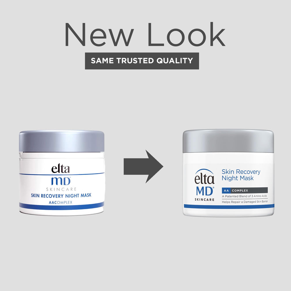 Application du masque nocturne sur le visage et le cou pour apaiser les rougeurs.