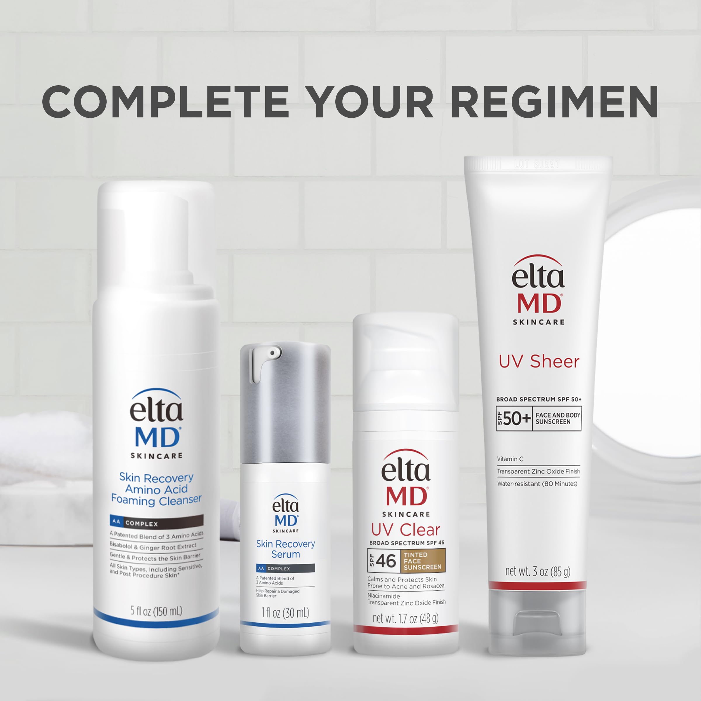 EltaMD Recommandé par dermatologues – soin solaire pour peau sensible.