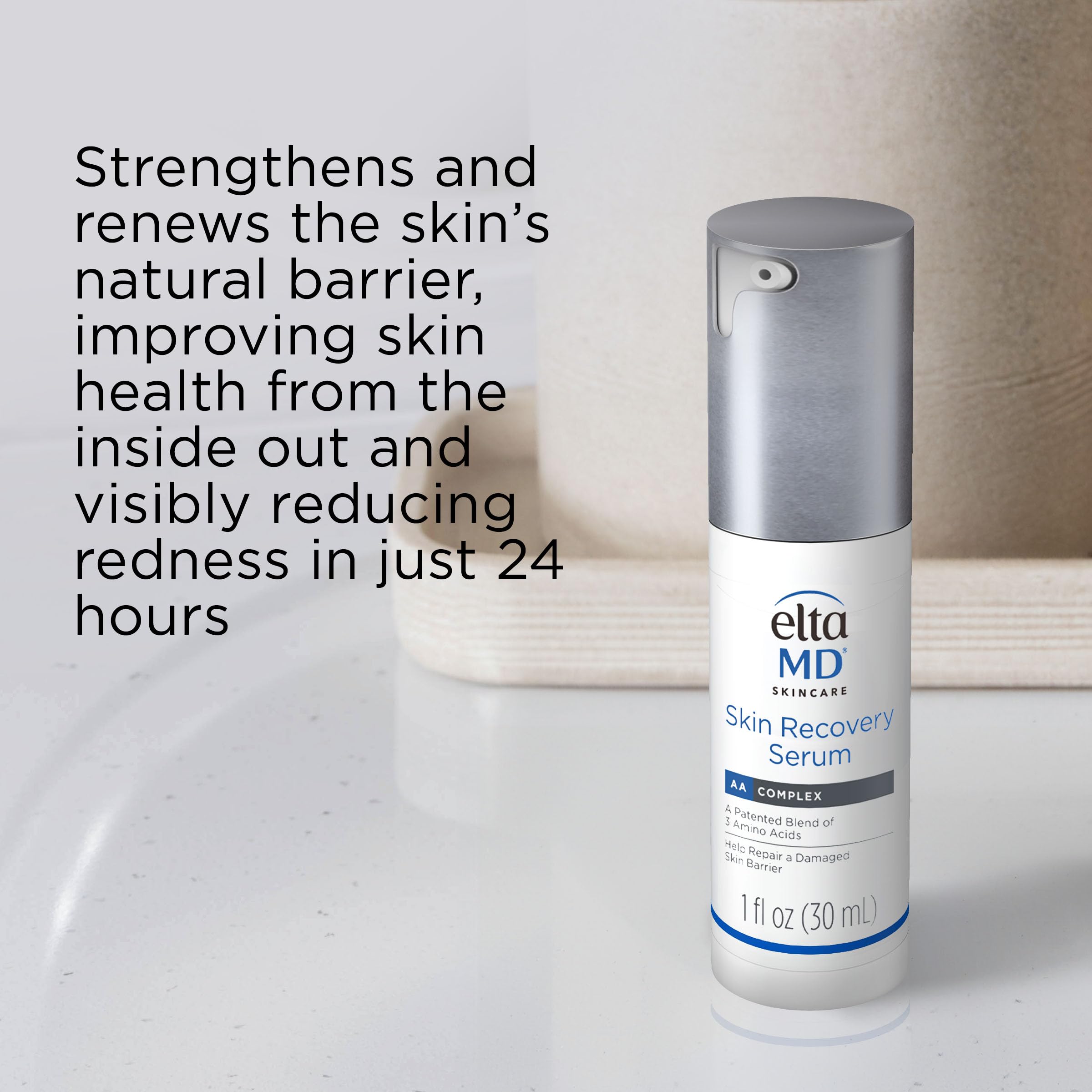 EltaMD Skin Recovery Serum avec hyaluronique pour hydratation en profondeur
