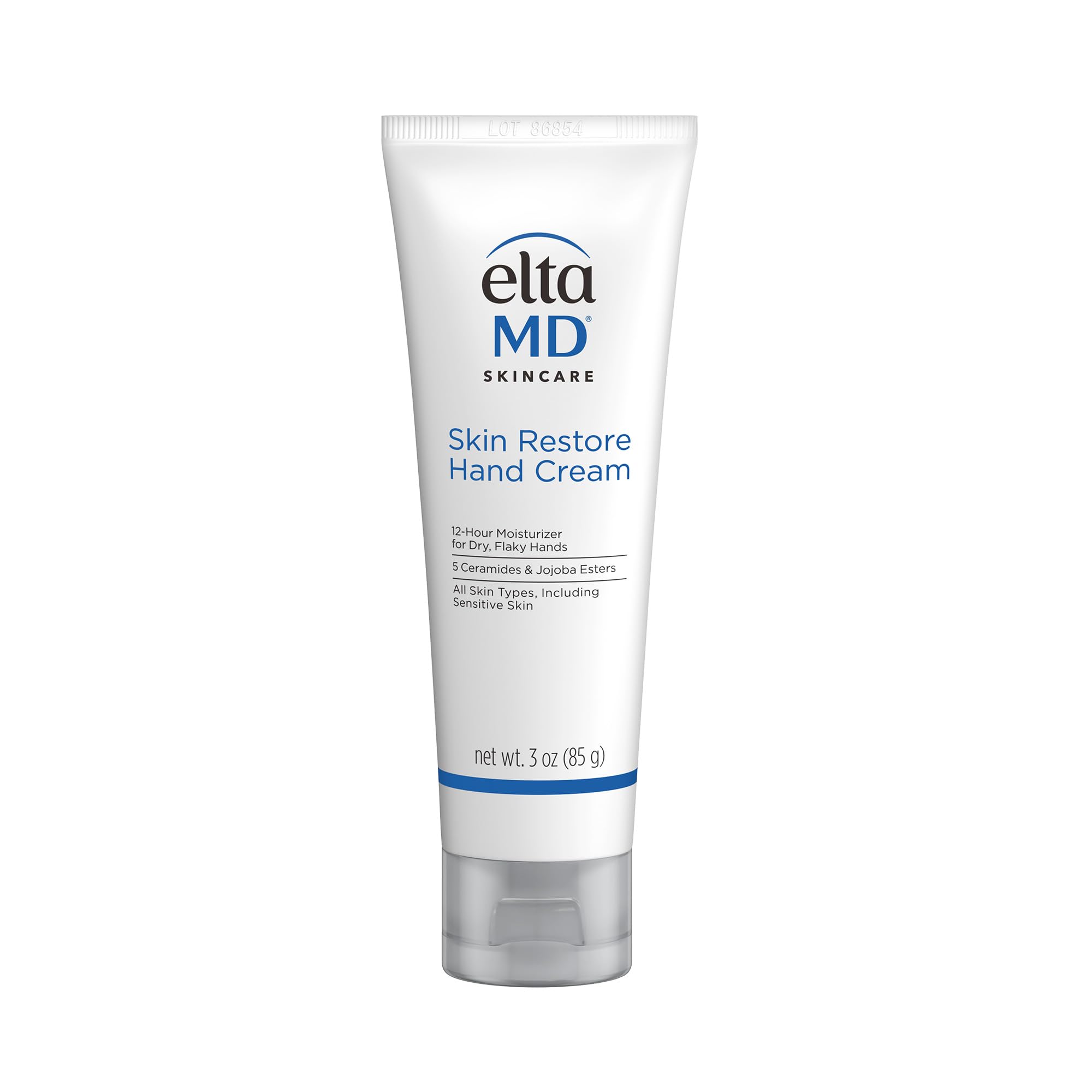 EltaMD So Silky Crème Mains, flacon, hydratation longue durée pour les mains sèches.