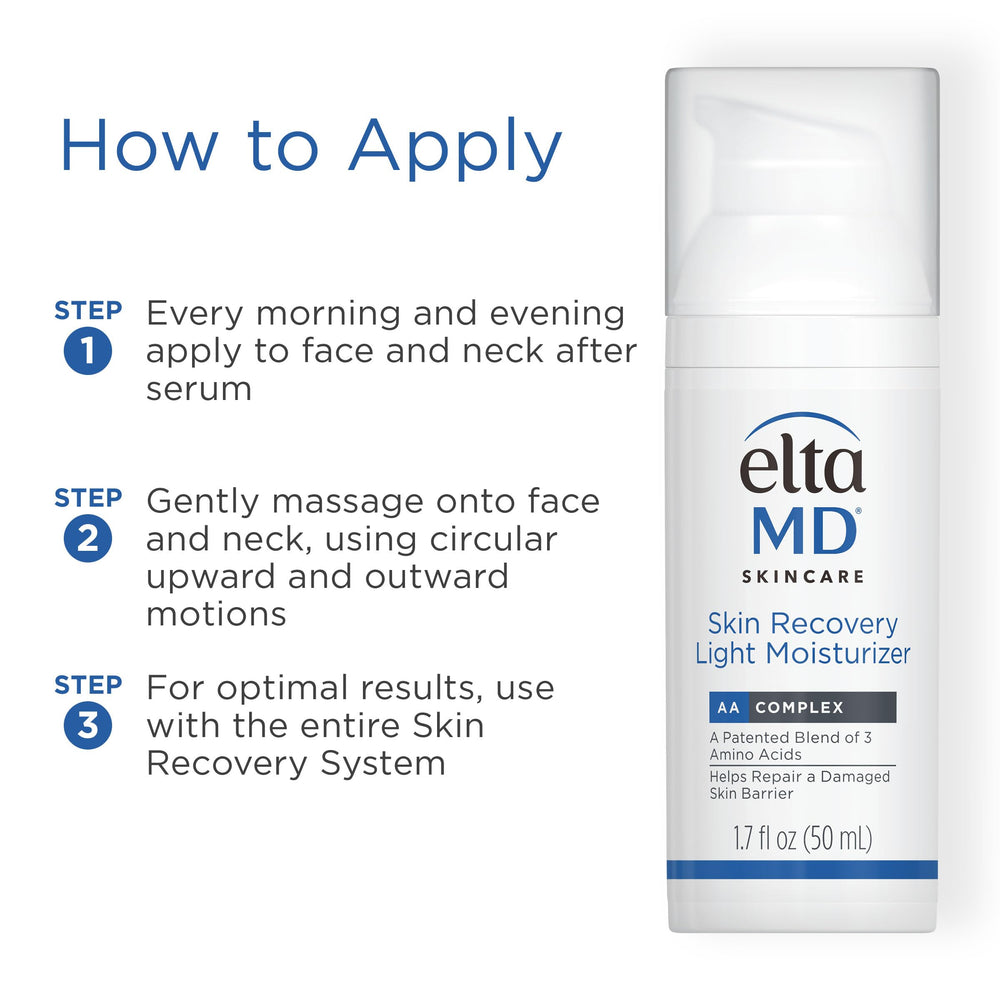 EltaMD utilisable matin et soir pour une hydratation continue.