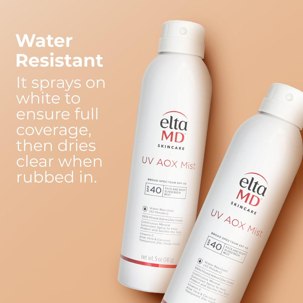 EltaMD UV AOX Mist aloe vera et vitamine E pour apaiser