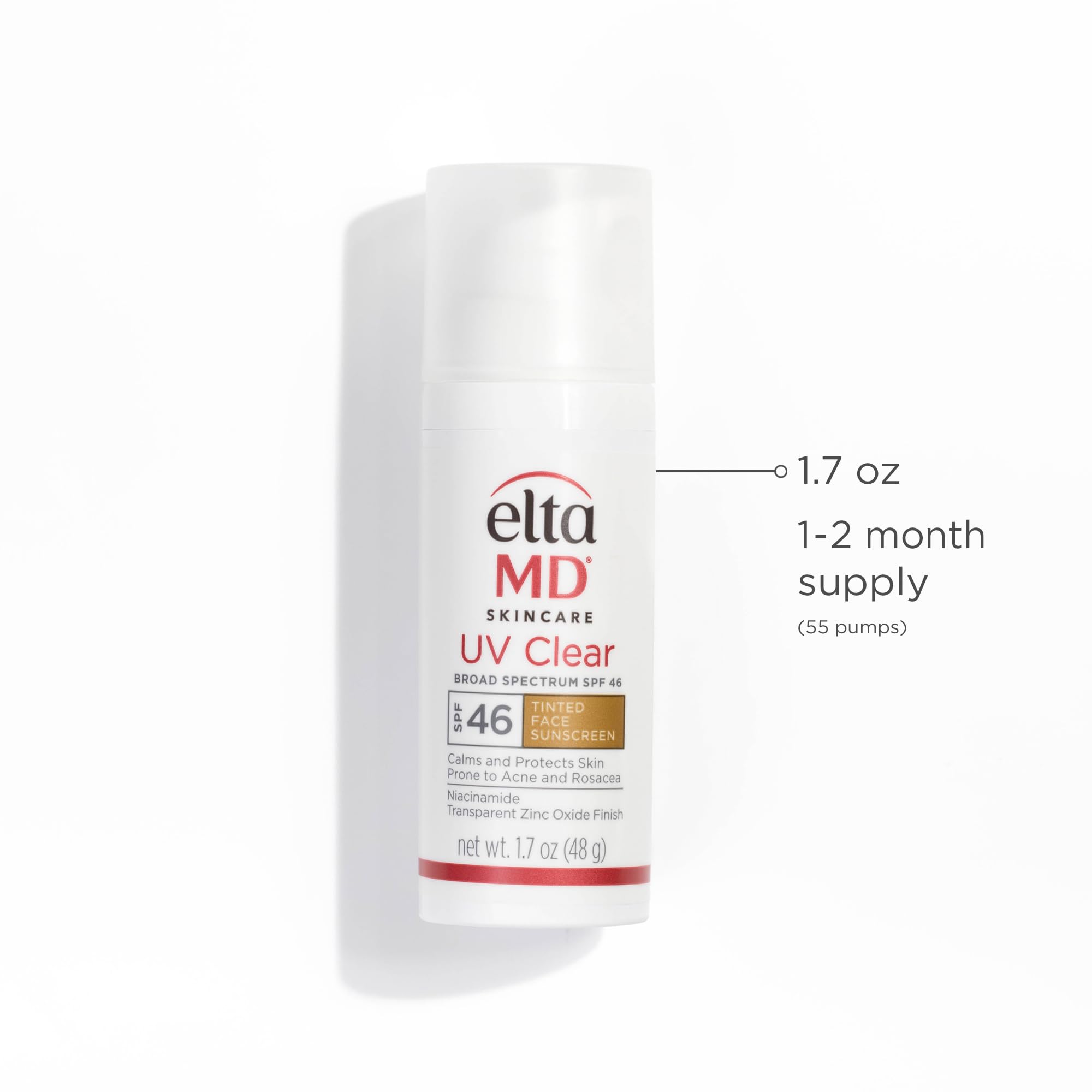 Protection UVA/UVB SPF 46 contre les rayons nocifs