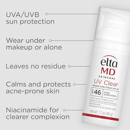 Texture soyeuse d’EltaMD UV Clear pour une application facile