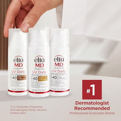 Format voyage TSA et compact d EltaMD UV Daily SPF 40.