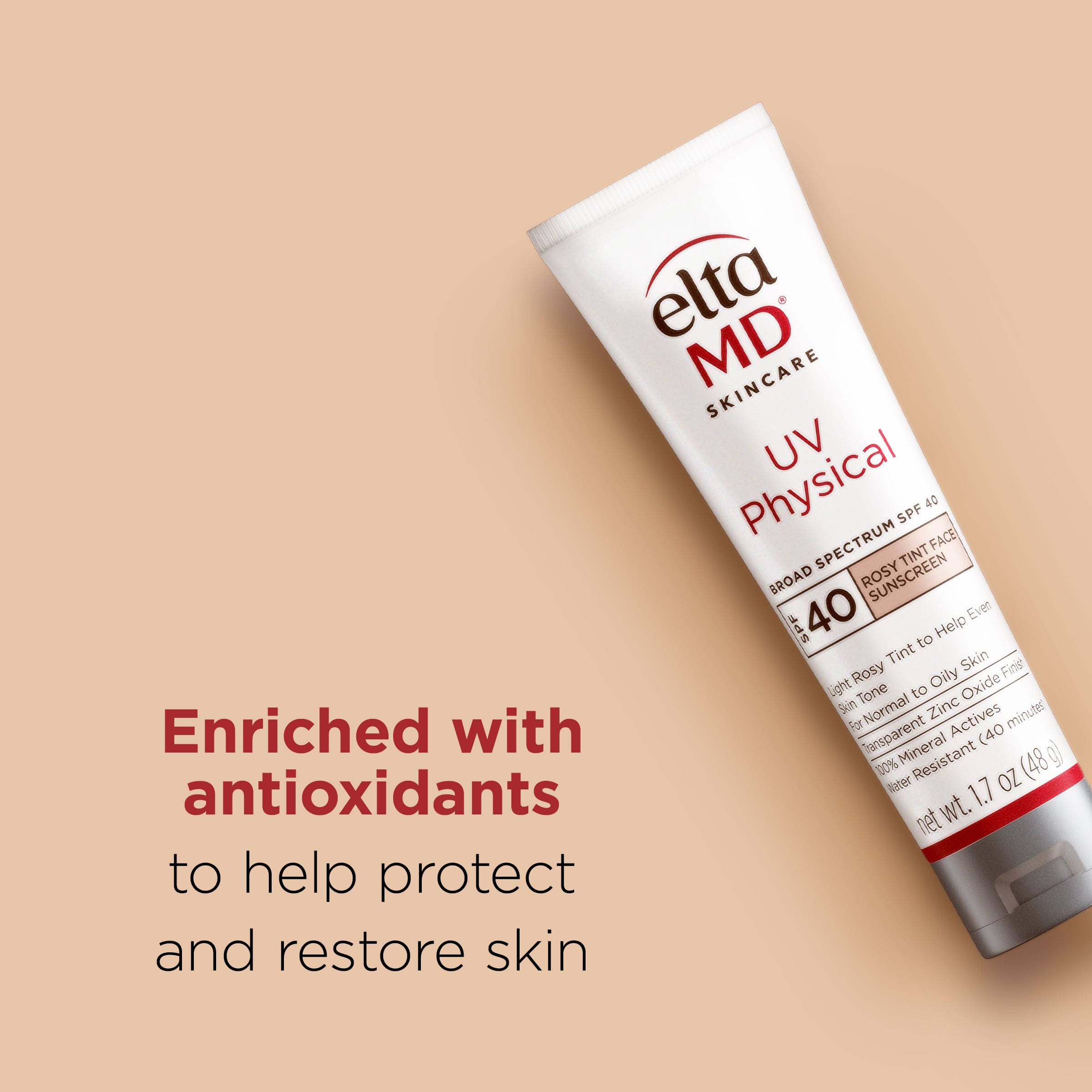 EltaMD Rosy Tint offre texture légère pour peaux sensibles