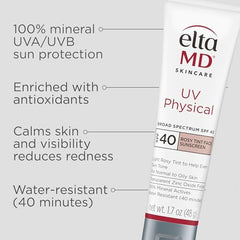 EltaMD UV Physical Rosy Tint – teinte rosée qui unifie le teint