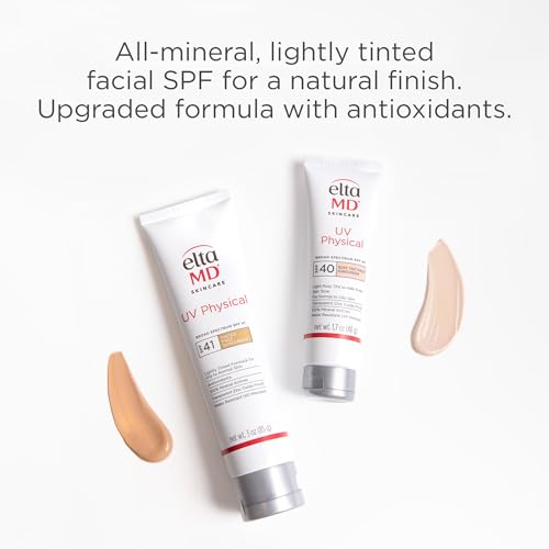 EltaMD UV Physical Rosy Tint se fond sans traces sur la peau