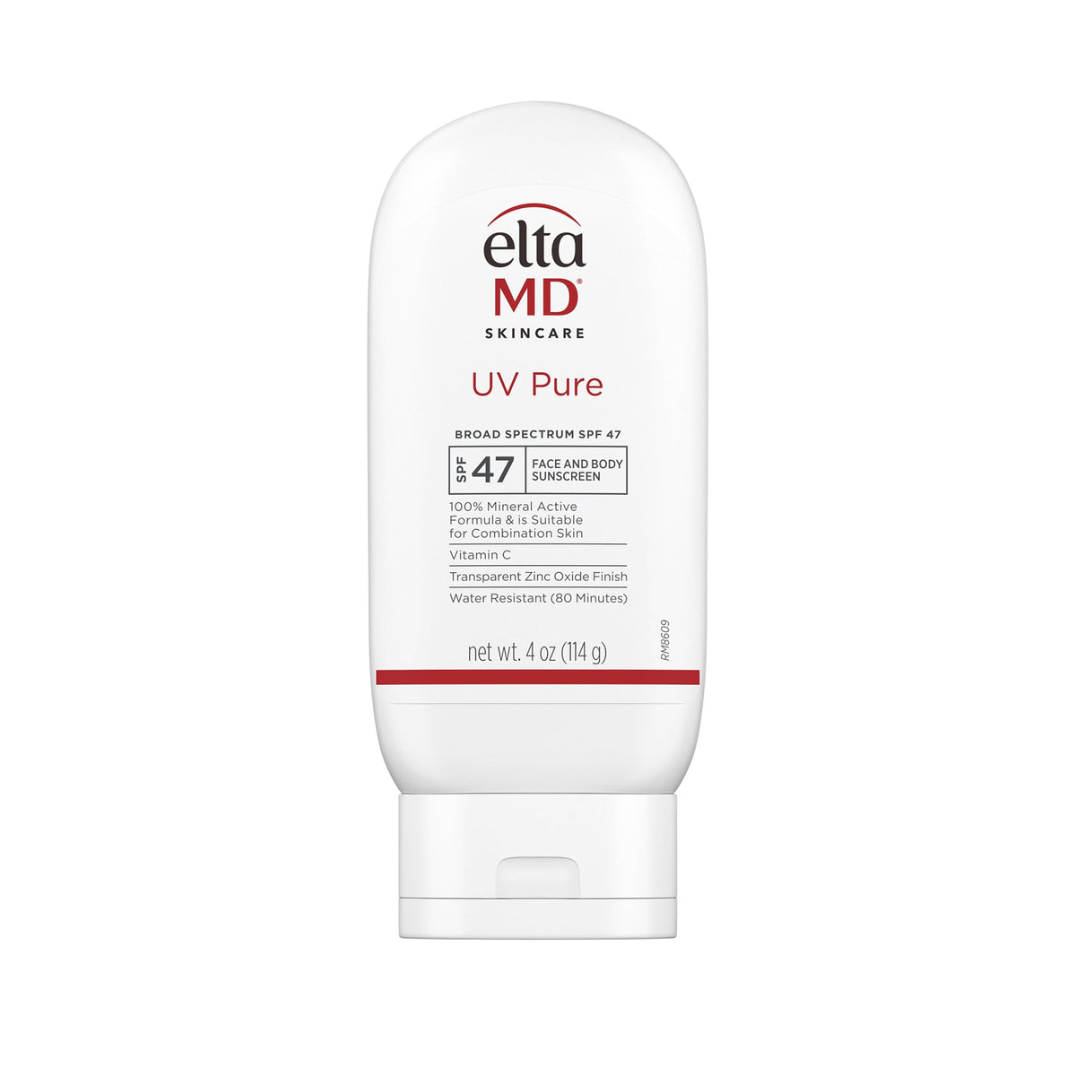 EltaMD UV Pure emballage visuel, crème solaire minérale pour toute la famille.