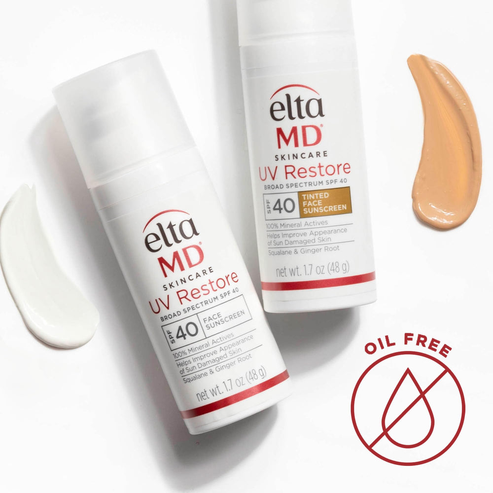 EltaMD UV Restore recommandé par dermatologue pour routine solaire douce