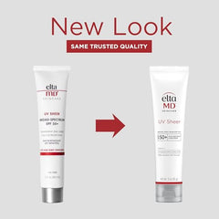 Formule zinc oxide transparente pour EltaMD UV Sheer, finition matte.
