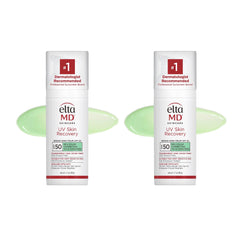 EltaMD UV Skin Recovery, bouteille teinte verte: réduction de rougeur et protection minérale instantanée.