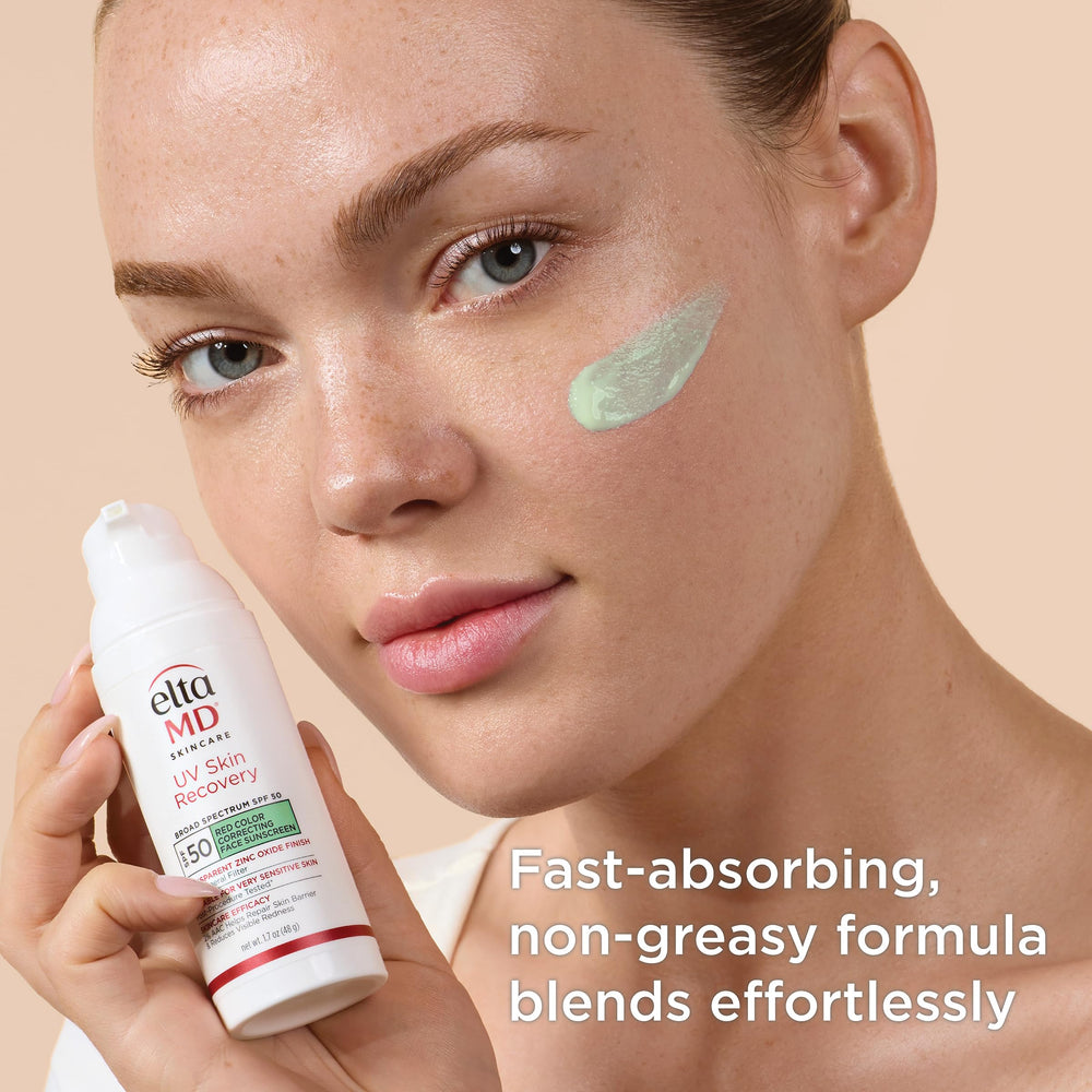 EltaMD UV Skin Recovery Green Tint – Post-procedure: protection adaptée et soutien cutané