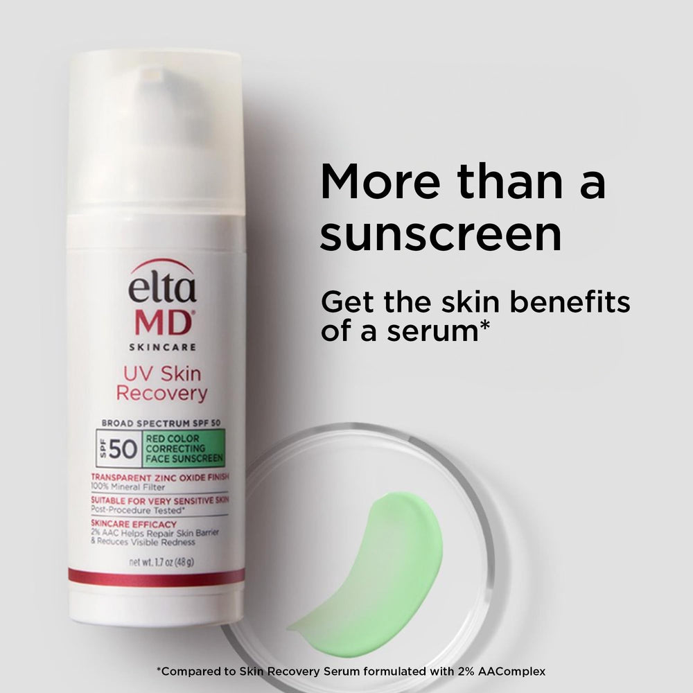 EltaMD UV Skin Recovery Green Tint – Teinte verte pour unifier subtilement le teint