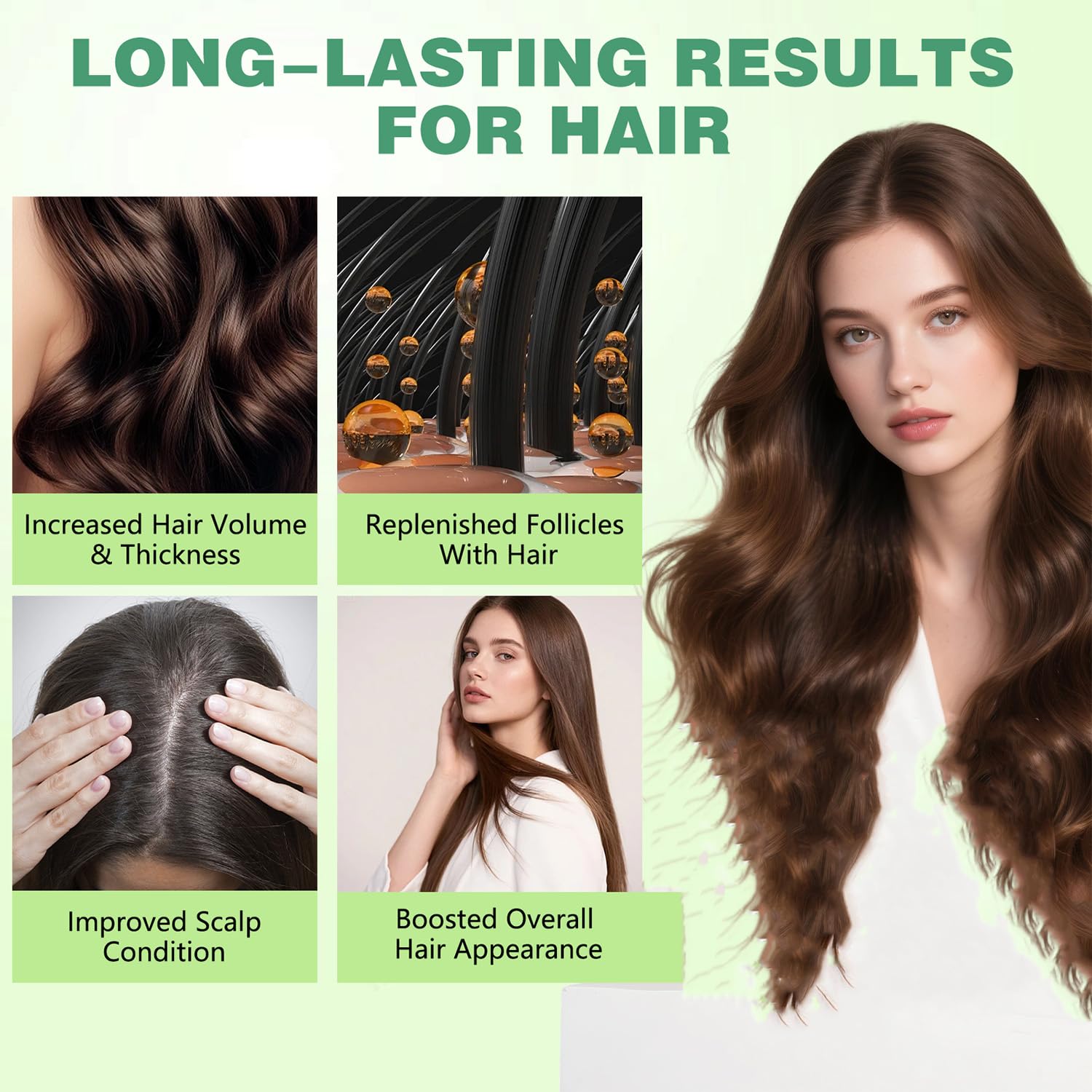 Eltolent convient à tous types de cheveux, douceur et comfort.