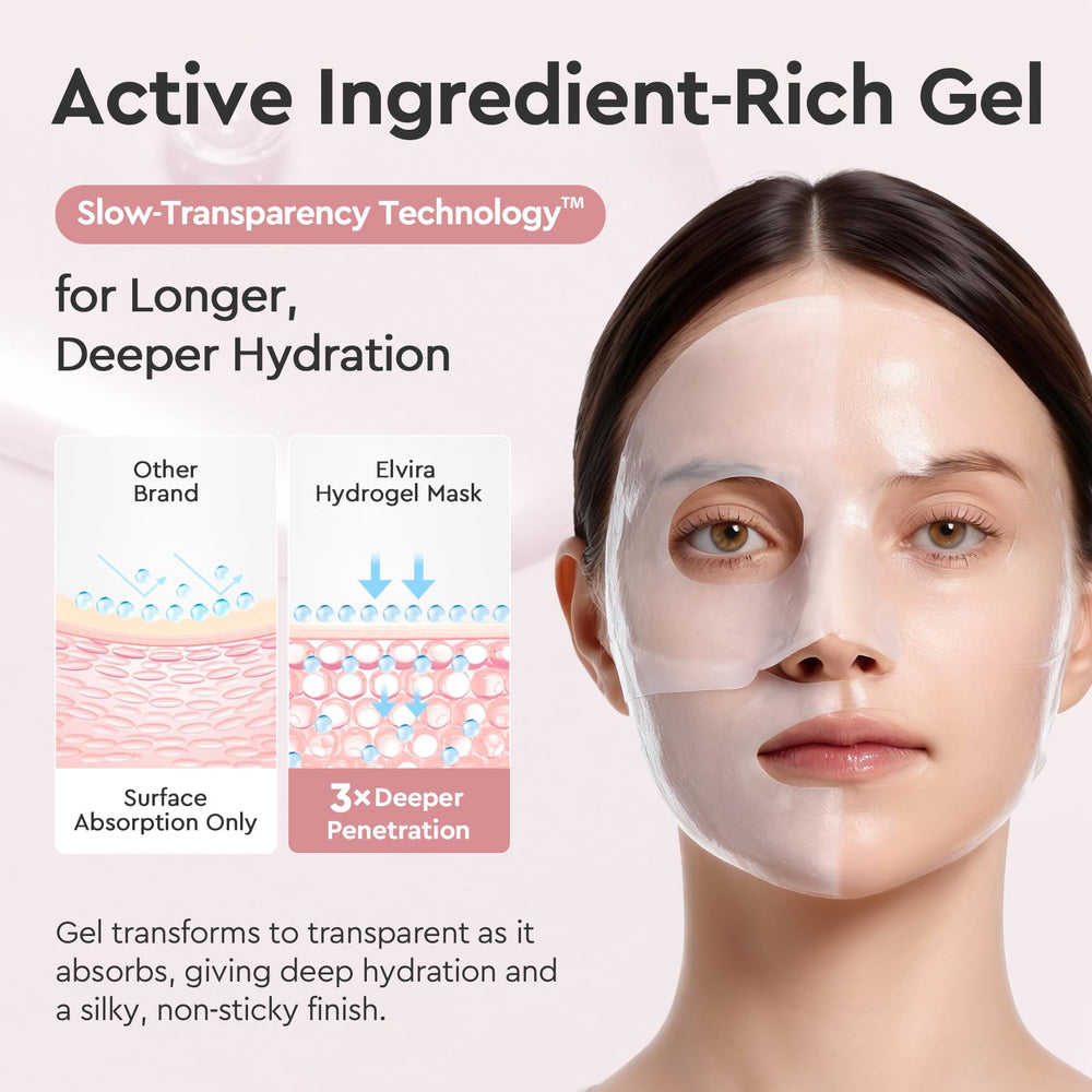 Elvira Bio-Collagen Real Deep Mask complexe fermenté pour l’équilibre de la peau.
