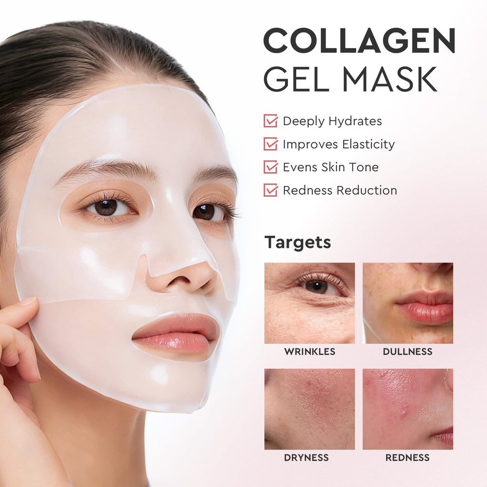Elvira Bio-Collagen Real Deep Mask convient à tous les types de peau.