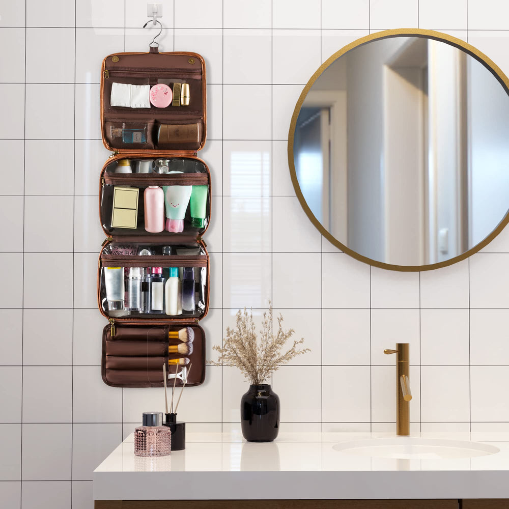 Elviros Dopp Kit idéal pour voyage, gym et sorties
