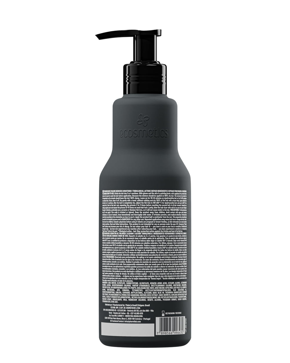 ECOSMETICS EMAX Delux Kératine Brésilienne – cheveux soyeux après traitement, brillance naturelle.