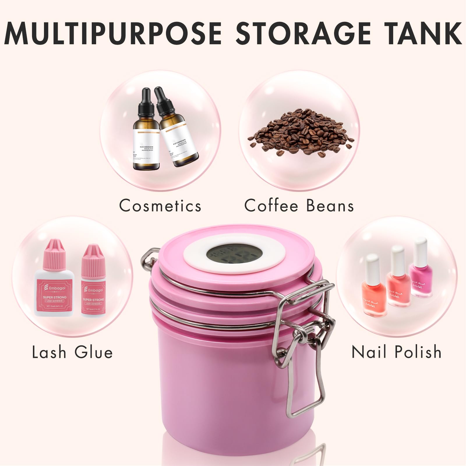 Embagol rangement polyvalent: convient aussi pour cosmétiques et vernis