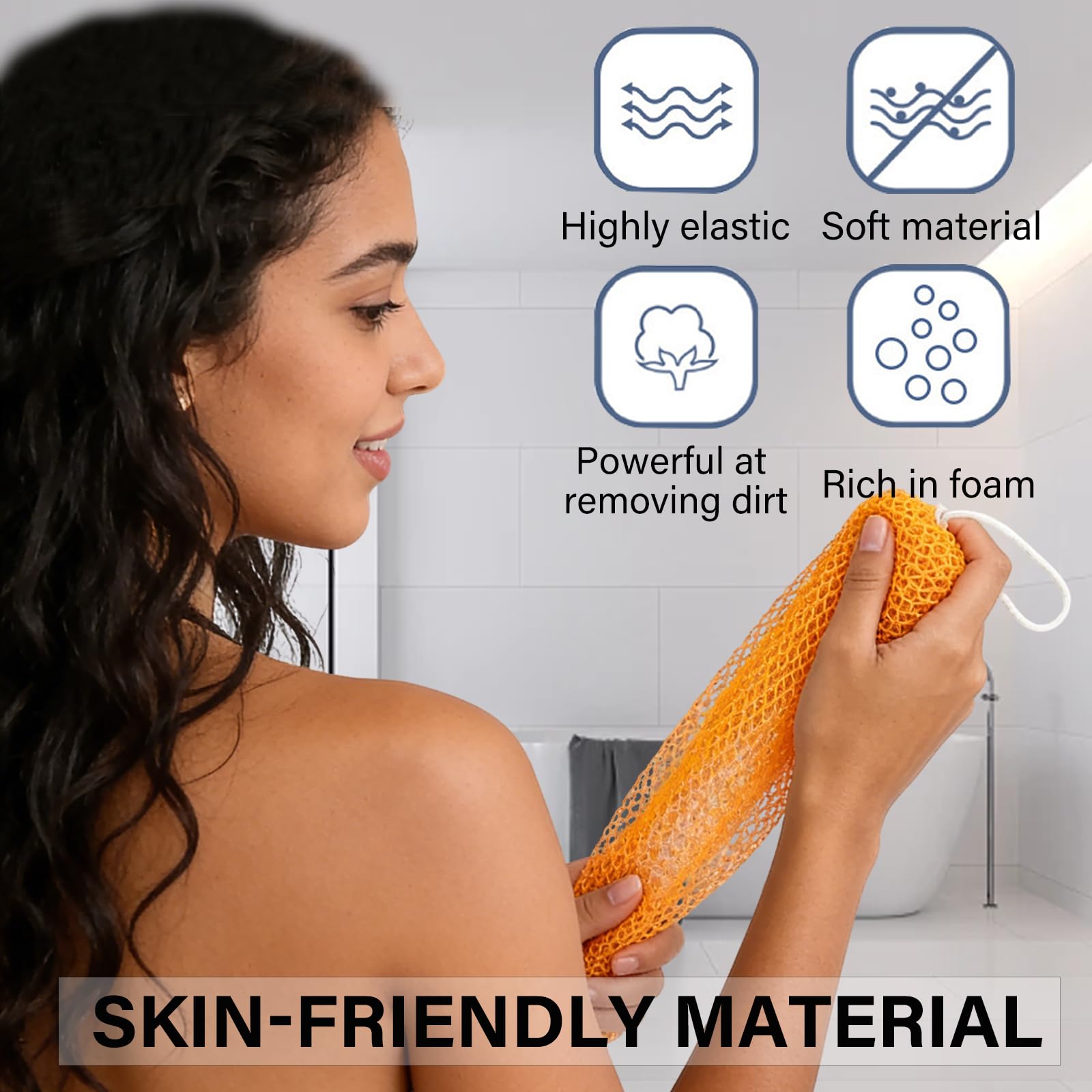 Exfoliation douce Ember and Root, usage quotidien sur tout le corps.