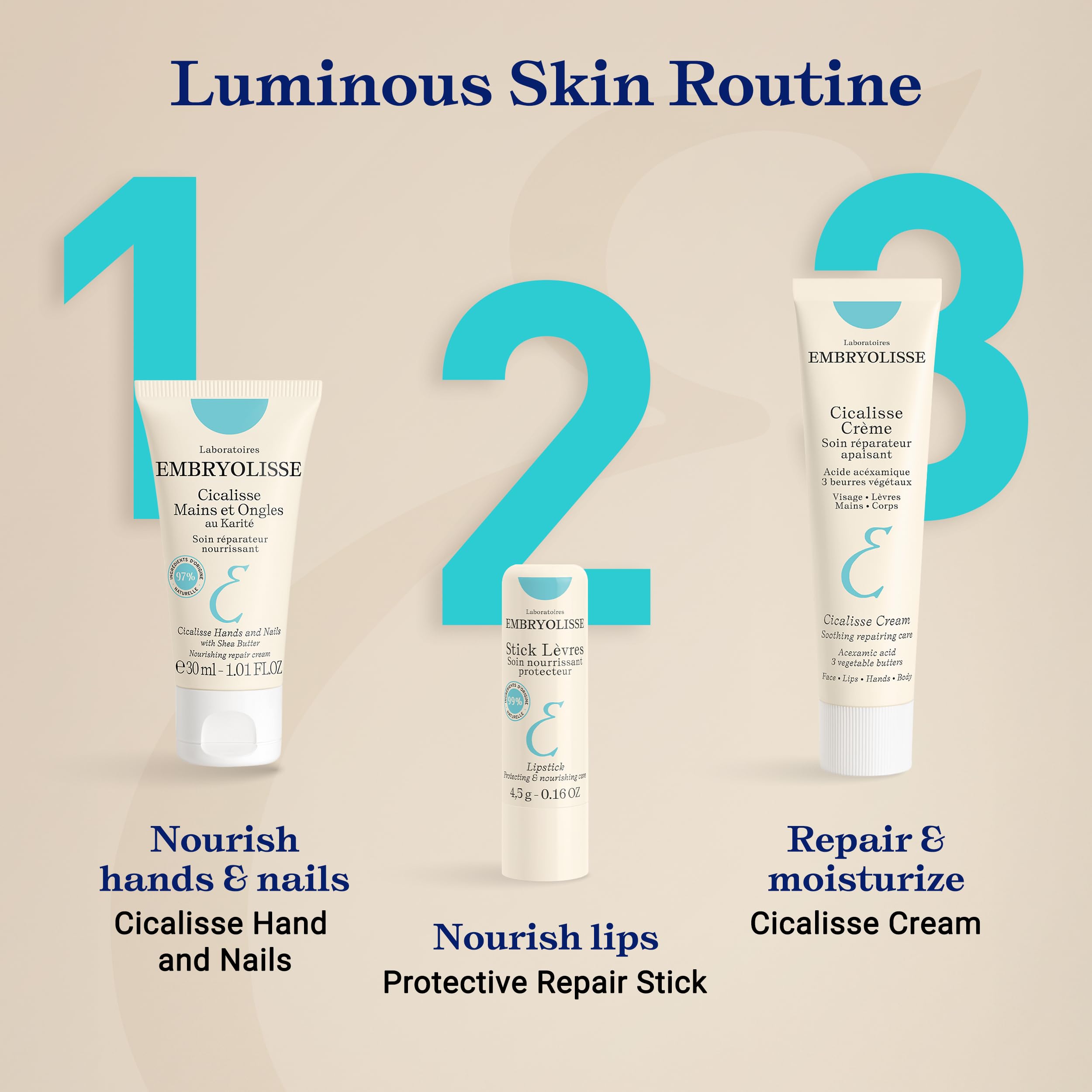 Embryolisse baume lèvres – utilisation quotidienne pour hydratation.