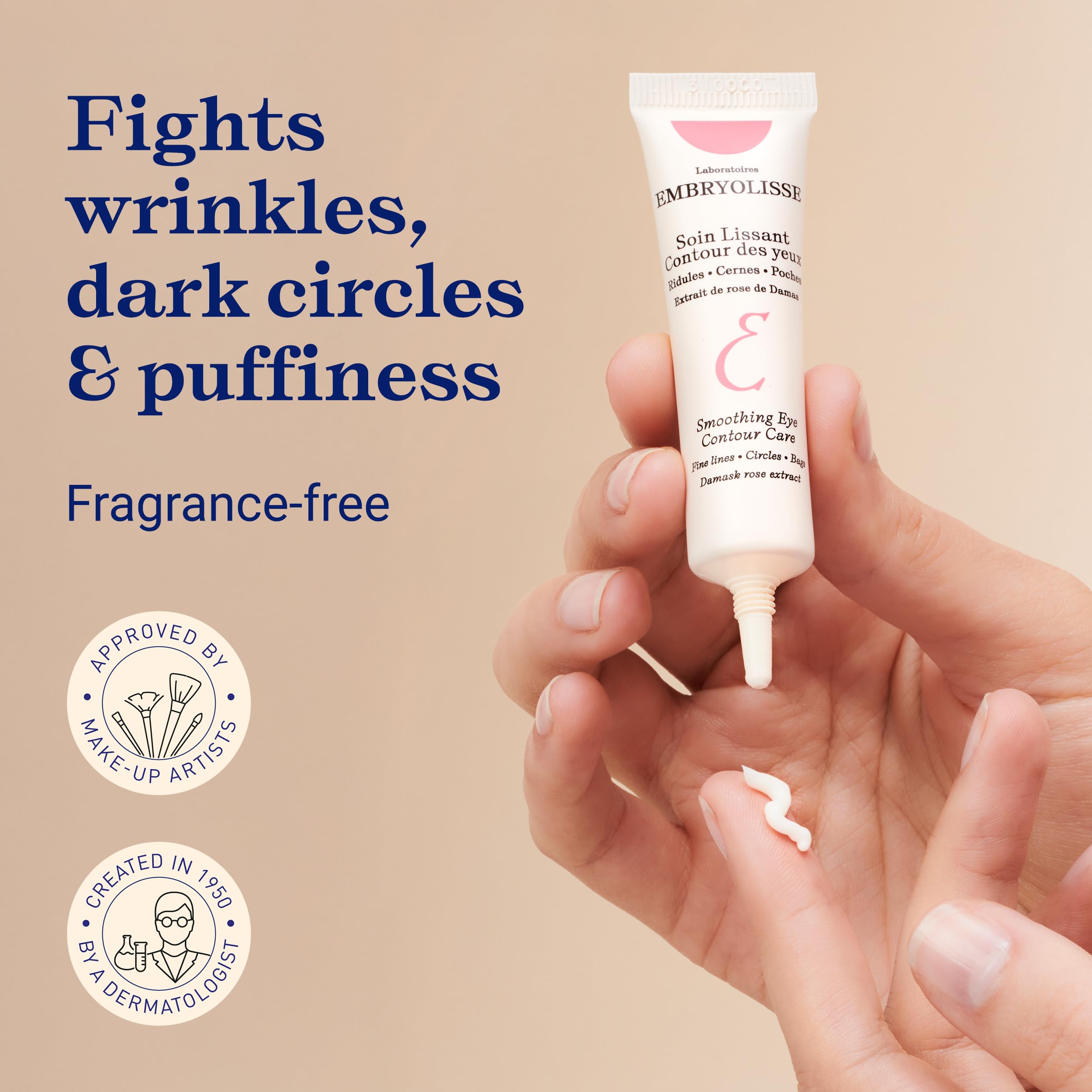 Embryolisse contour des yeux — réduction visuelle des cernes et poches.
