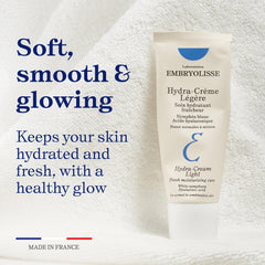 Embryolisse Hydra-Cream Light—application rapide et hydratation durable.